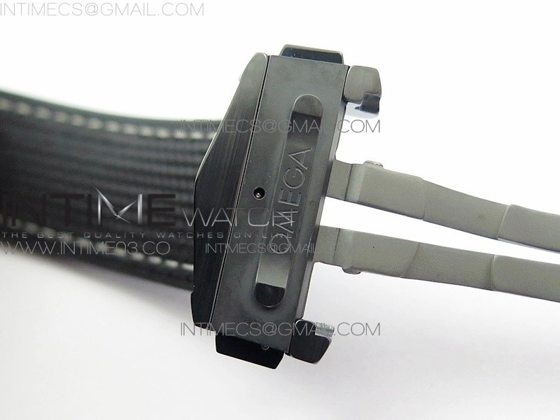 Planet Ocean 45.5mm Deep Black Real Ceramic VSF 1:1 Best Edition on Black Nylon Strap A8906 Super Clone